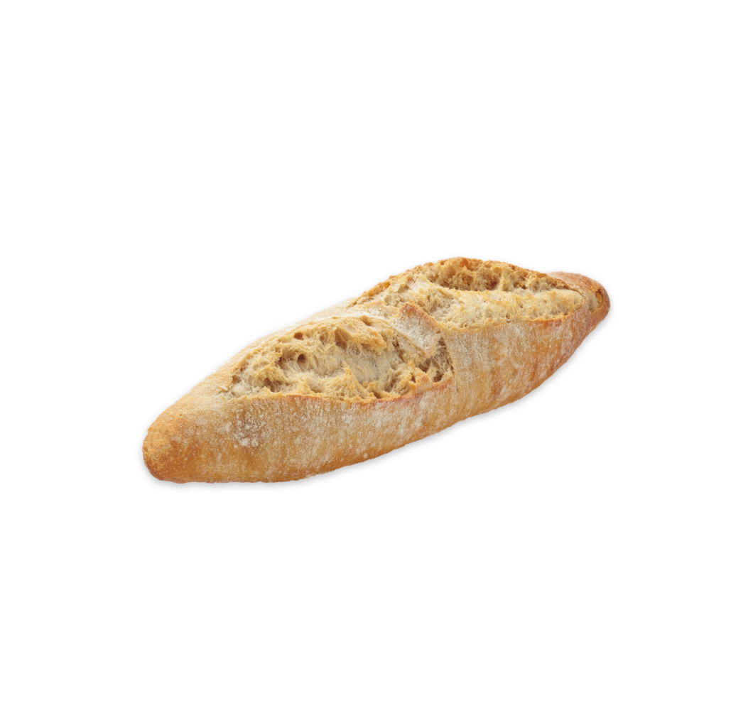 Mini baguette rustiek wit