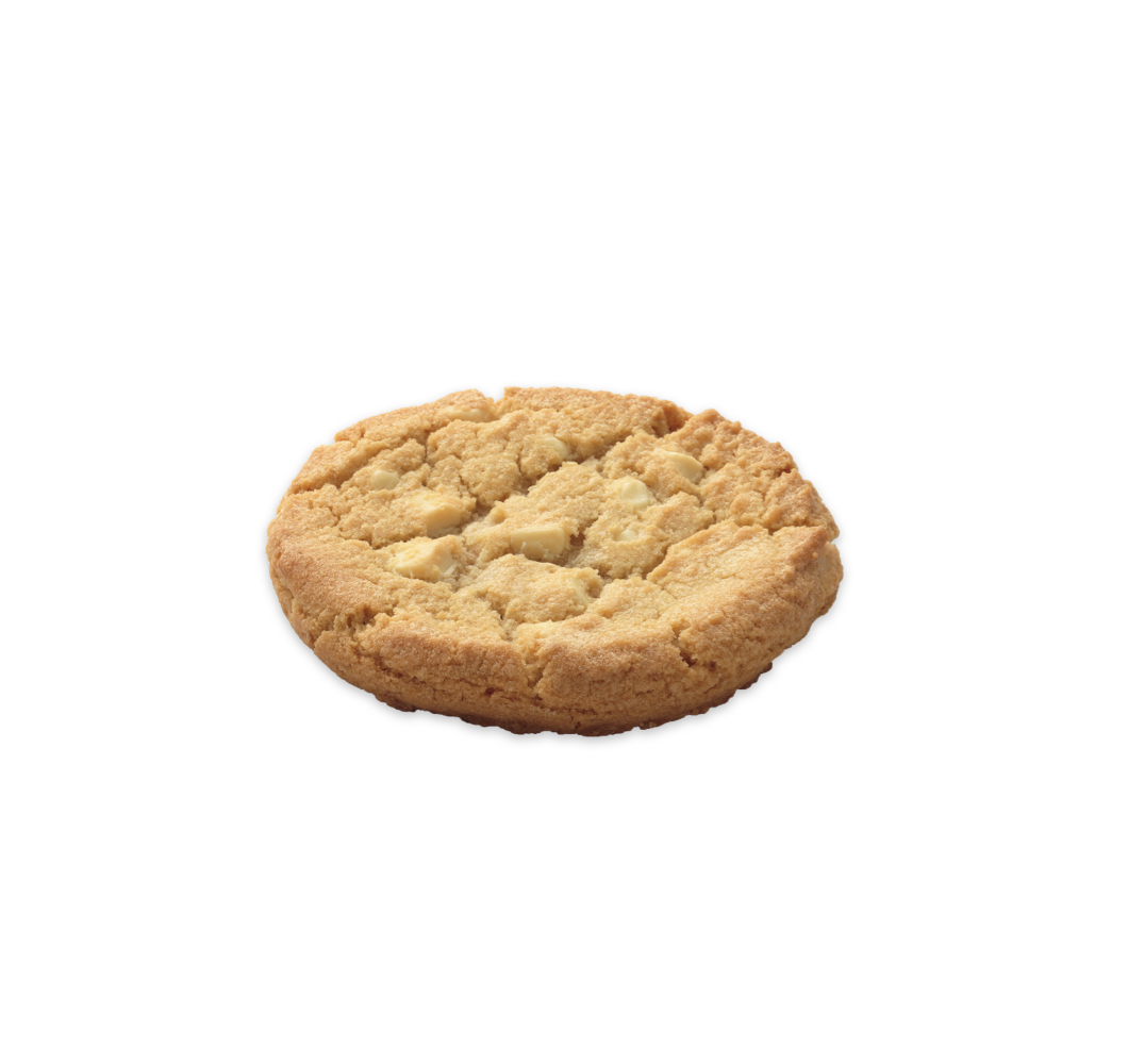 White chocolate soft cookie per st. verpakt